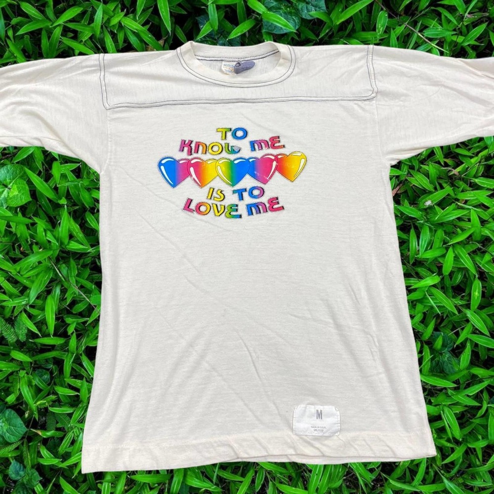 VTG 90s Gulf Coast "To Know Me Is To Love Me" Raymond Roller Skate Tee Medium